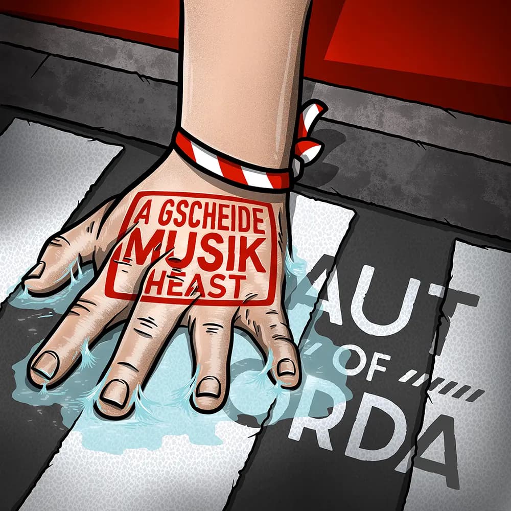 Album cover for A GSCHEIDE MUSIK HEAST
